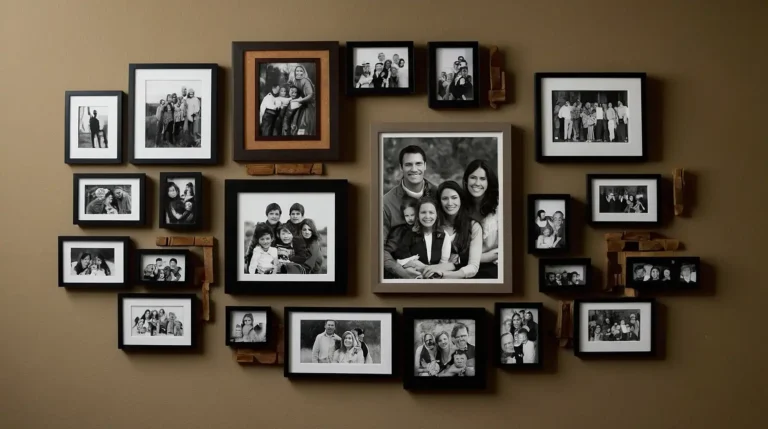 35 Creative Photo Wall Arrangement Ideas That Showcase Your Family Memories