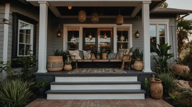 35 Stunning Boho Front Porch Ideas to Create Curb Appeal With Character