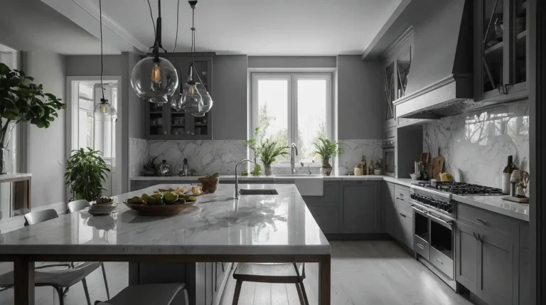 27 Stunning Grey and White Kitchen Ideas That Never Go Out of Style